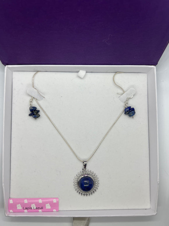 Lapis Lazuli Jewellery Set