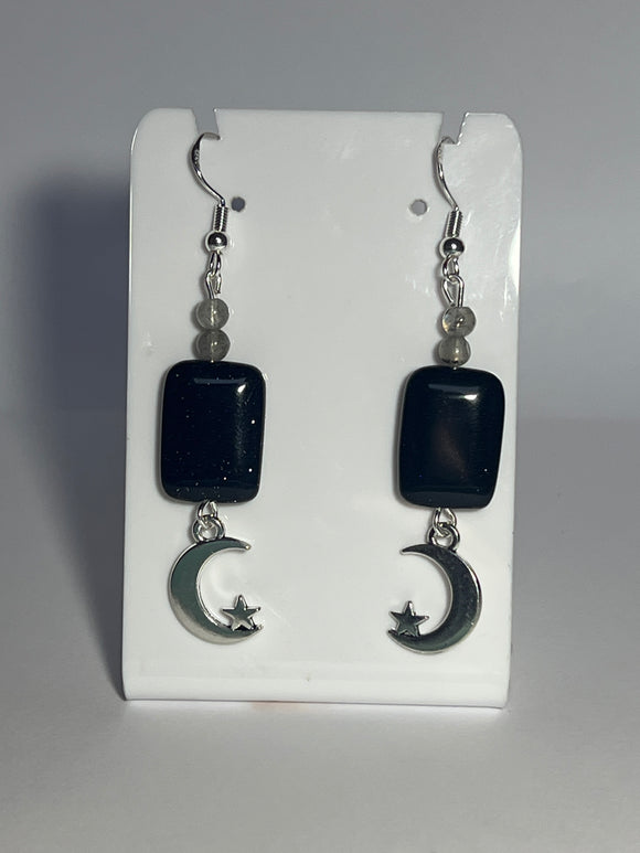 Moon and Stars earrings
