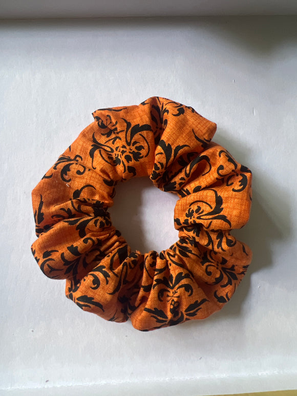 Orange Haunted Mansion Scrunchie