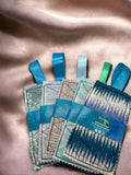 Ocean Fabric Bookmarks