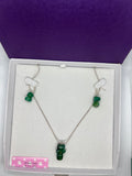 Antique Jade Jewellery Set