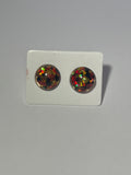 Kaleidoscope stud earrings