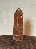 Carnelian Druzy Tower