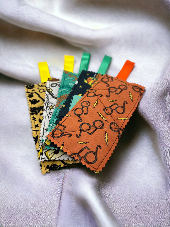 Wizard Inspired Fabric Bookmarks