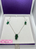 Antique Jade Jewellery Set