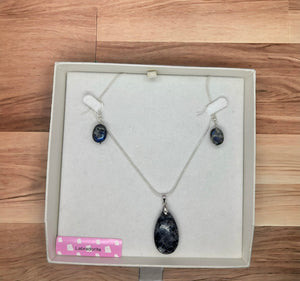 Labradorite Jewellery Set