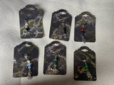 Crystal clip on Charms