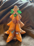 Gingerbread Freestanding Mini Christmas Tree