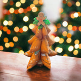 Gingerbread Freestanding Mini Christmas Tree