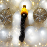 Gonk with plait hanging decoration