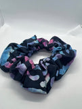 Batik Luxe Scrunchie Blue and Pink