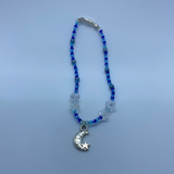 Beaded Blue Moon Bracelet