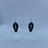 Coffin Earrings Long Hook