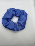 Luxe Cornflower Satin Scrunchie