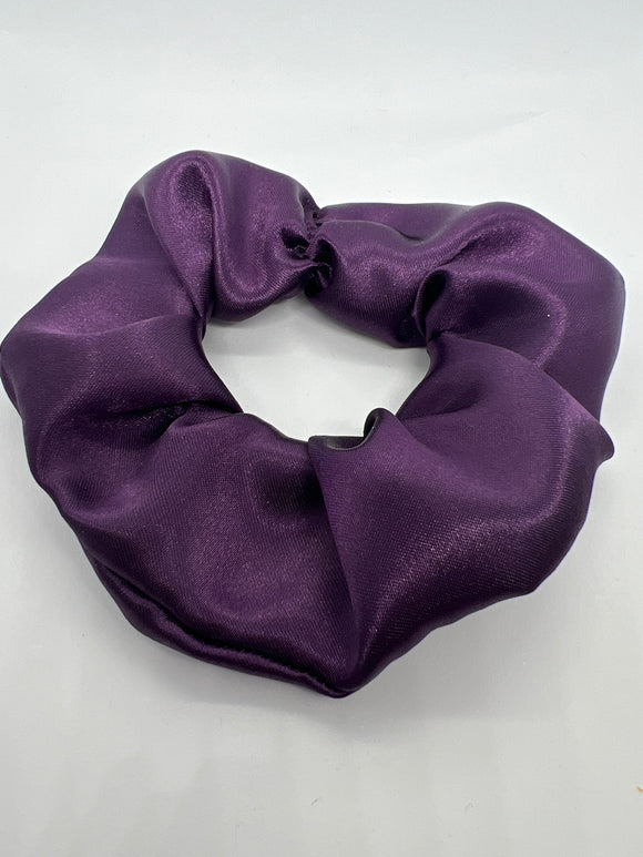 Luxe Cadbury Satin Scrunchie