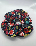 Floral Skeleton Luxe Scrunchie