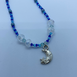 Beaded Blue Moon Bracelet