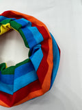 Rainbow luxe Scrunchie