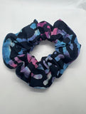 Batik Luxe Scrunchie Blue and Pink